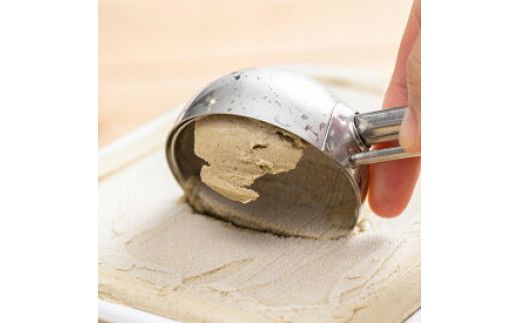 V6215_【2026年6月以降配送】【業務用サイズ】プレミアムジェラート／ほうじ茶2000ml／2リットル 業務用 2L アイス／ゆあさジェラートラボラトリー