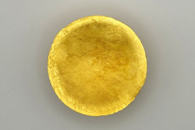 BJ255 K24 純金 金盃 63g 島原藩七万石を称える格式の一盃 [ 金 24金 24K ゴールド gold 貴金属 インゴット 記念品 チャーム 投資 資産 長崎県 島原市 ]