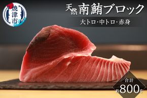 a25-045　キボシ水産 天然 南鮪 ブロック 大トロ 中トロ 赤身 約800g