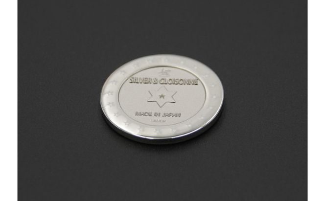 オリジナル ゴルフマーカー（grad）◇ ゴルフ用品 民芸品 工芸品 伝統技術 雑貨 日用品 オリジナル デザイン 純銀製 七宝焼 プレゼント 記念品 