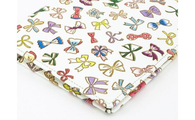 ケース パーソナルホルダー プチリボン 文庫屋大関 ポーチ 通帳ケース 通帳入れ カードケース パスケース  通帳 お薬手帳 収納 収納ポーチ 保管ケース 本革 革 皮革 雑貨 おしゃれ 日本製 東京