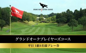 グランドオーク プレイヤーズコース 平日 1組4名様 プレー券 [ ゴルフ 加東市 兵庫県 関西 ゴルフ場 ] ゴルフ場利用権 