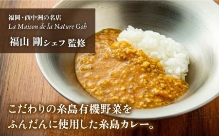 【先行予約】フレンチの名店とコラボした糸島ハンバーグとカレーのセット【2024年12月上旬以降順次発送】 糸島市 / itoshimacco《（株）やました》 [ARJ041]