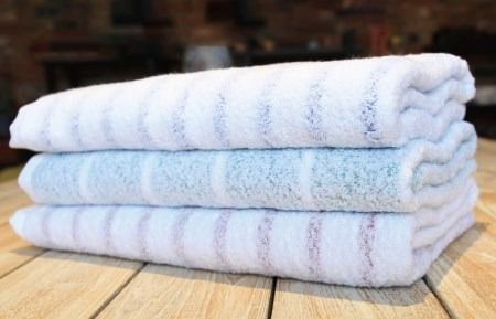 099H2605 【スピード発送】泉州透かし織 バスタオル 3枚 ぼーだー＆ボーダー