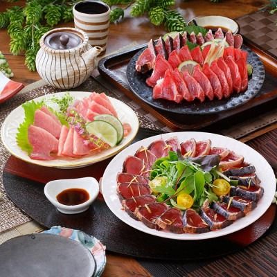 定期便(半年で3回)さつま揚げ&鮮度抜群な一本釣りかつお・まぐろ LL-6007 【1462810】