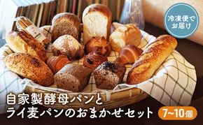 自家製酵母パンとライ麦パンのおまかせセット ベーカリー ドイツ こだわり 美味しい 完全自給 植物性乳酸菌 食べやすい i蒸し焼き しっとり 酸味 冷凍 おすすめ 