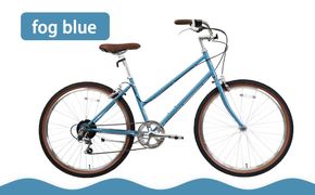 【エイリン】組立済み発送 シティサイクル 26型 TROVE Lit ＜fog blue＞｜京都 自転車専門店 人気 おしゃれ 自転車［ 完成車でお届け すぐ乗れる 26インチ ファミリー サイクル おしゃれ 人気 おすすめ 自転車 軽快 街乗り スポーツ アウトドア ギフト プレゼント 通販 送料無料 ふるさと納税 ］ 261009_A-XW012VC01