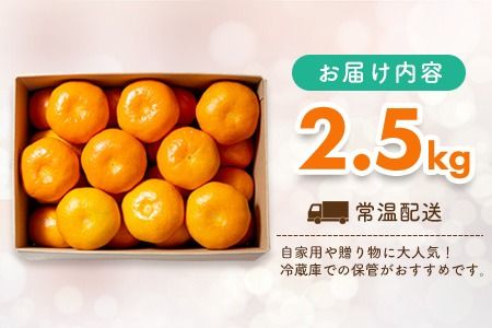 【先行受付 令和8年6月より発送開始】佐賀県産『ハウスみかん』約2500g【果物 フルーツ みかん 柑橘 ビタミン デザート ふるさと納税】(H108115)