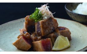 【大容量】日光丸自慢の一本釣りカツオ使用！カツオシーステーキ約1,200g（約400g ×3） 鰹  冷凍 小分け 大容量  時短  便利 個包装 おつまみ おかず 惣菜 晩ごはん 加工品 カツオ 鰹  魚  焼くだけ 222232_BC036