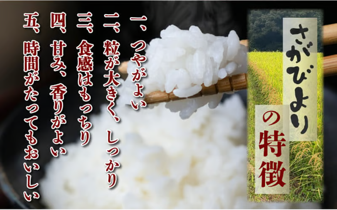 特選米100%!令和7年産さがびより(精白米) 5kg