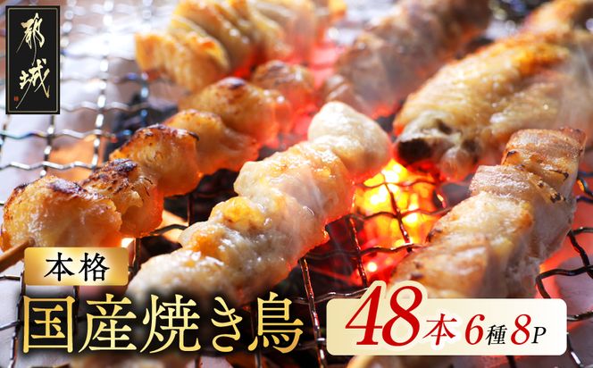 職人串打ちの本格焼き鳥48本!!≪みやこんじょ特急便≫_12-33-014-48-Q