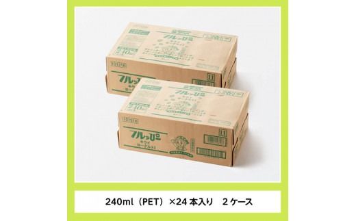 サンA フルッぴーキウイヨーグルト(PET)240ml×48本 【 川南町 フルーツ ヨーグルト キウイ ドリンク 】[D03004]