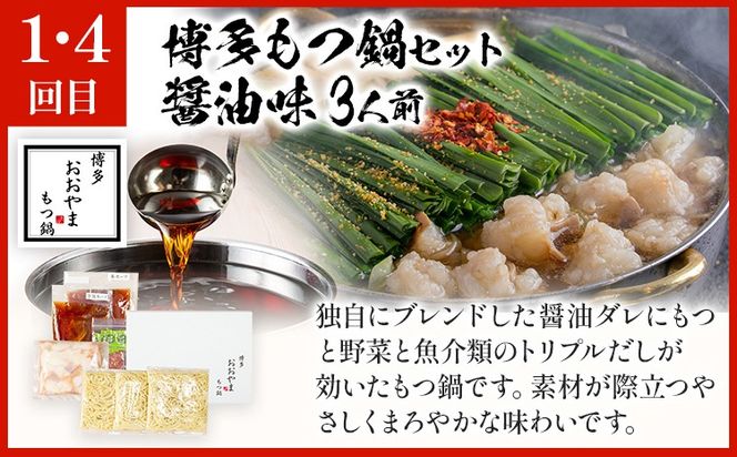 本場博多の味水炊き・もつ鍋食べ比べ定期便【隔月定期便（年6回発送）】 水炊き モツ鍋 もつ鍋セット モツ鍋セット 醤油 しょうゆ 味噌 みそ ちゃんぽん 博多 3人前 4人前 福岡県 福岡 九州 グルメ お取り寄せ