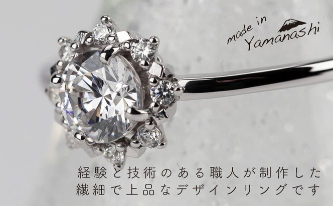 GF064　pt900ダイヤモンドリング 0.50ct+0.10ct（RP-MR-1202）