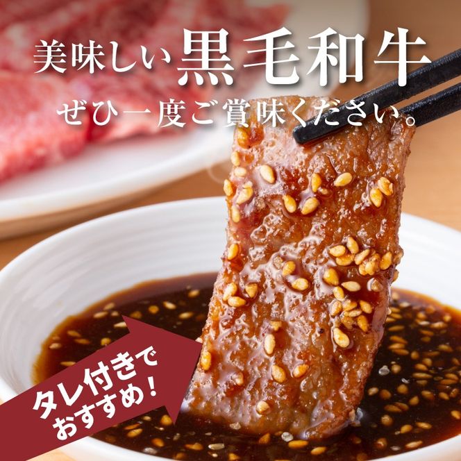 宮崎県産黒毛和牛 特上焼肉用500gと焼肉のたれセット  K16_0006_1