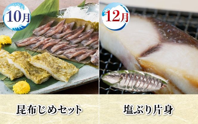 【数量限定】富山湾の恵がつまった カネツル旬の定期便（ホタルイカ、紅ズワイガニ、えび、ぶり、国産うなぎ）【(有)カネツル砂子商店】