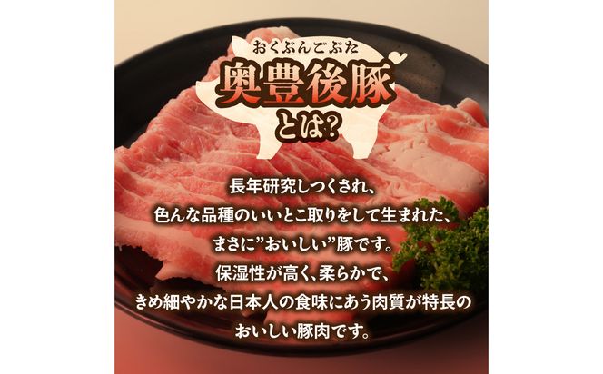 【A02025】大分県産 奥豊後豚の丼セット 計7パック