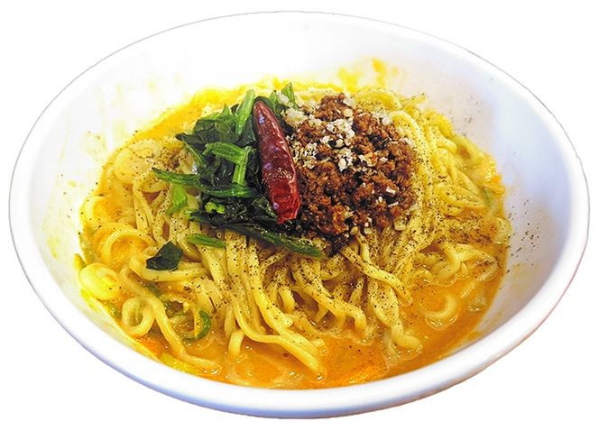 担々麺3種（担々麺・ブラック担々麺・汁なし担々麺大盛り）＋激辛ラー油