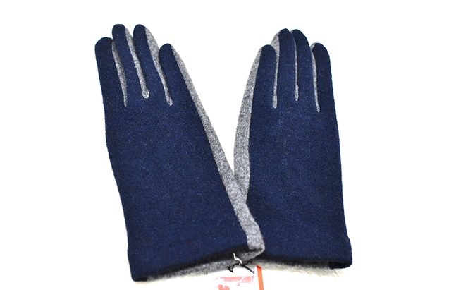 NEWレディース手袋　バイカラー（指で～る） ファッション小物 小物 冬 通勤 通学 お出かけ あったか手袋 あったかグッズ 女性用 女性用手袋 