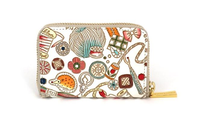 【文庫屋大関】ファスナー 小銭入れ ソーイング【皮革工芸品】財布 牛革 コンパクト 東京