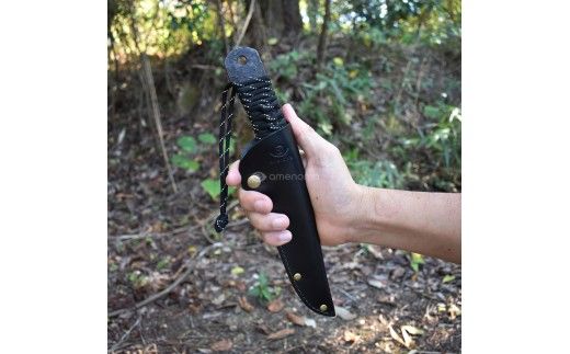 Bushcraft knife 120 炎神 究極キャンパーナイフ