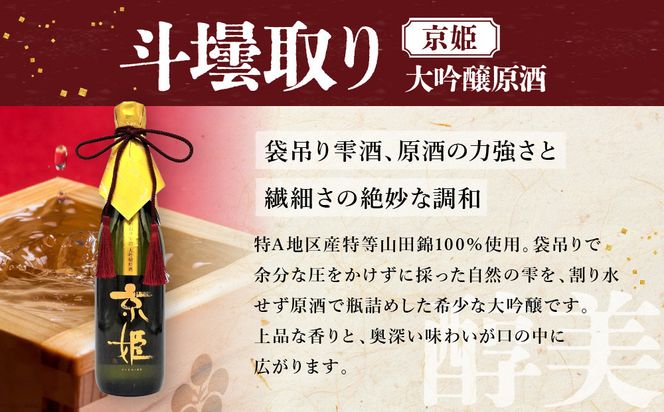 【吟醸酒房 油長】京都伏見の酒 「しずく酒」3本飲み比べ｜日本酒 吟醸酒 人気セット［ 京都 伏見 日本酒 大吟醸 純米吟醸 純米大吟醸 720ml 3本飲み比べ 富翁 月の桂 京姫 人気 おすすめ お酒 地酒 ご当地 酒蔵 酒造 ギフト プレゼント 贈答 お取り寄せ 通販 送料無料 ふるさと納税 ］ 261009_A-CN021