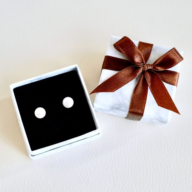 K18(18金) イエローゴールド アコヤパール 7.0mm ピアス 真珠 和珠 保証書付 SMK-AP5.0 SWAD100-ap7