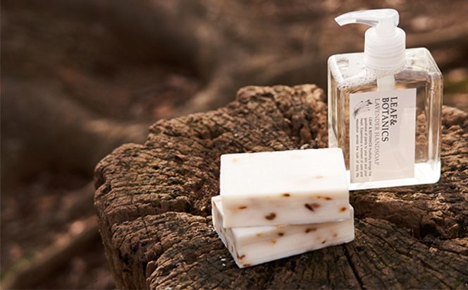 石鹸 LEAF＆BOTANICS A セット 3種 松山油脂 美容 固形石鹸 液体石鹸 石けん マザーソープ ハンドソープ ハンドクリーム ボタニクス せっけん いい香り 美容グッズ スキンケア 
