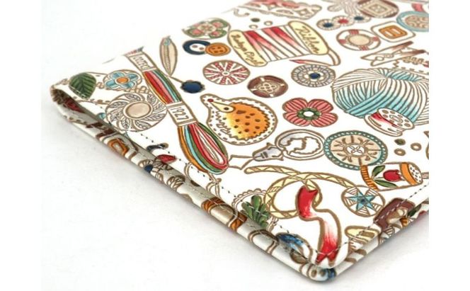 【文庫屋大関】パーソナルホルダー　ソーイング【皮革工芸品】 民芸品 雑貨 日用品 文房具 革小物 革製品 ファイル ケース 