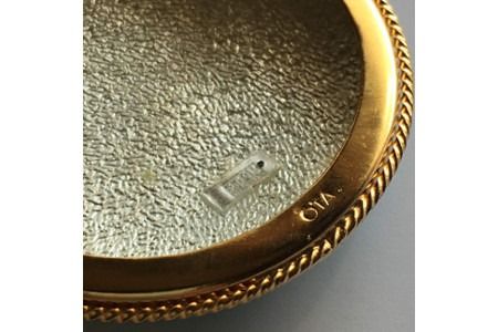 七宝焼ブローチ【花詰】