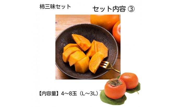 【柿専業の農家が作る】柿三昧セット 322032_BK005