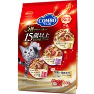 コンボ キャット 15歳以上 毛玉対応アソート 600g ｘ12(ケース単位) キャットフード