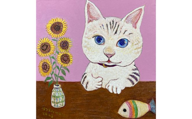 アーティストが描く愛しいペットのポートレート ドローイング 142069_DK011