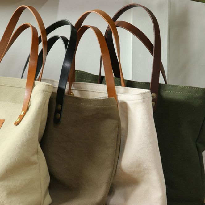 帆布トートバッグ【キナリ】  Z128VC01