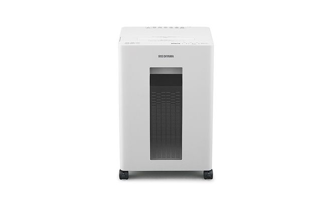 シュレッダー 電動 マイクロクロスカット オフィスシュレッダー OF15M アイリスオーヤマ 細密細断 オフィス 会社 大容量 キャスター付き 細断 スピード細断 