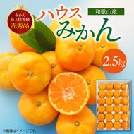 G6029_紀州和歌山 ハウスみかん 2.5kg 赤秀品
