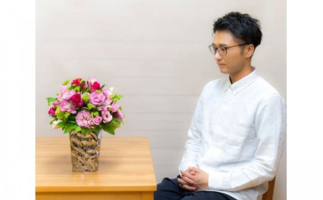 アレンジメント Sサイズ_ピンク系 142069_BN012VC02