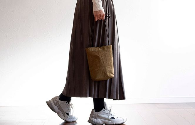 G2850 ミニショルダーバッグ KONBU(R)【ブラウン 撥水素材 ナイロン生地 日本製 軽量 ファッション】