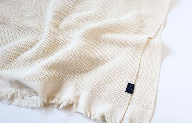 G1947 【速乾・軽量】牛乳パックからできたバスタオル2枚（エクリュ）