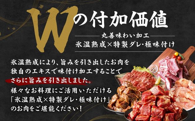 mrz0505 【氷温熟成×極味付け/特製ダレ】希少部位セット 合計9.1kg【小分け 希少部位 ヒレ 鶏肉 スペアリブ はらみ ハラミ 牛肉 焼肉 BBQ 簡単調理 味付き】