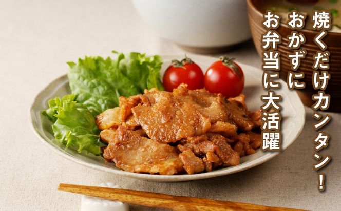 簡単調理　宮崎県産豚肉のみそ豚 3kg（300g×10P）  K16_0144