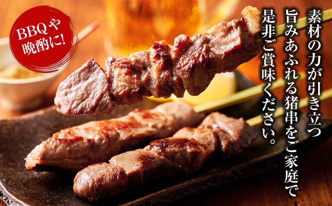 【晩酌にも！】 猪肉串　10本 【猪肉 ジビエ 焼肉用 BBQ 焼き鳥 晩酌 おつまみ ホームパーティー 人気 おすすめ 神奈川県 小田原市】 142069_HV007