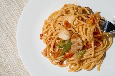 しまふぐトマトソースパスタ(3個セット)【宗像漁協共同組合】_HA1727