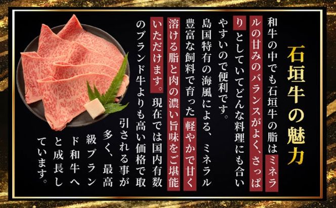 【2025年11月以降順次発送】希少な特選石垣牛をご家庭で！！ヒレ＆サーロインステーキ、特選サーロインしゃぶしゃぶ用の贅沢の極セット合計700g