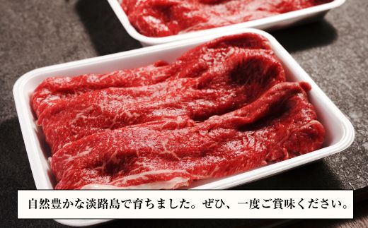 淡路牛 すき焼き用赤身肉 800g（400ｇ×2P）すき焼き