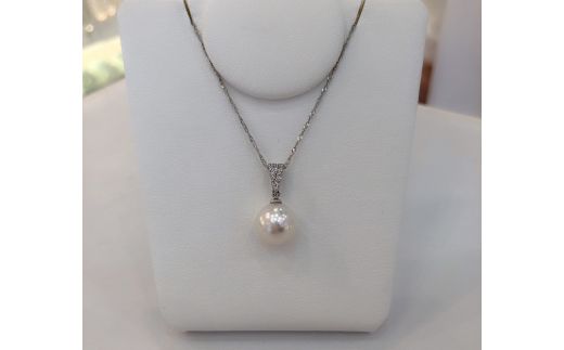 300-03 9.0mmプラチナペンダント