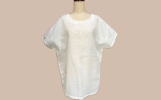 雪さらし体験【Tシャツ】ファッション 洋服 シャツ からむし生地 涼感 通気性 漂白 殺菌 体験型 冬 雪 信濃川 新潟県 十日町市