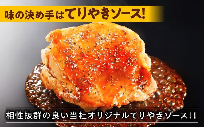 ジョイフル チキンステーキ 24袋（てりやきソース・ペッパー付き））《築上町》【株式会社 ジョイフル】[ABAA069]
