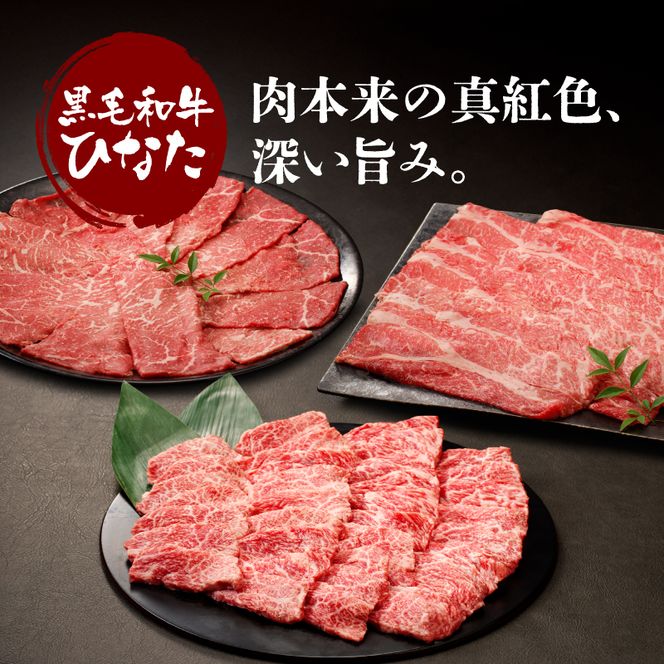 3回定期便 宮崎県産 ブランド牛「黒毛和牛ひなた」 K34_T001_1