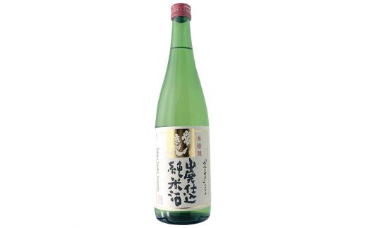 常きげん 山廃仕込純米 720ml 箱入 国産 日本酒 純米酒 純米 ご当地 地酒 酒 アルコール 鹿野酒造 贈り物 ギフト F6P-2981